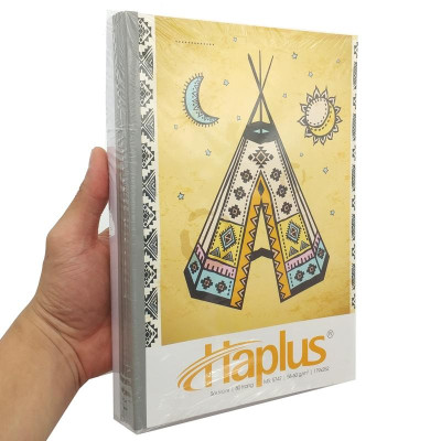 Combo 5 Tập Souvenir Kẻ Ngang 80 Trang ĐL 58-60g/m2 - Haplus 5747 (Mẫu Màu Giao Ngẫu Nhiên)