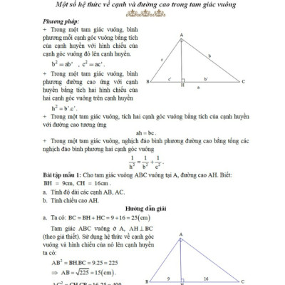 Sách - Bài Toán Qua Các Kì Thi Học Sinh Giỏi Và Luyện Thi Vào Lớp 10 Chuyên Hình Học 9 (KV)