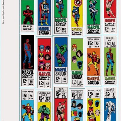 Marvel Classic Sticker Book