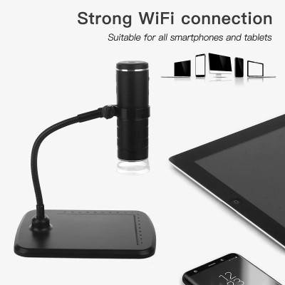 Quà Tặng Trị Giá 199K-Kính Hiển Vi WiFi F210 Phóng Đại 50x-1000x HD 1080P  Tương Thích HĐH Androdi-IOS Cảm Biến CMOS 2Megapixel 8 LED _ Hàng Chính Hãng 
