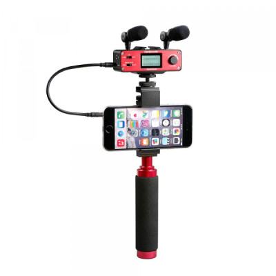 Micro Thu Xử Lý Âm Thanh Dành Cho Điện Thoại Saramonic Smart Mixer - Tương Thích Với Iphone và Android - Hàng Chính Hãng 