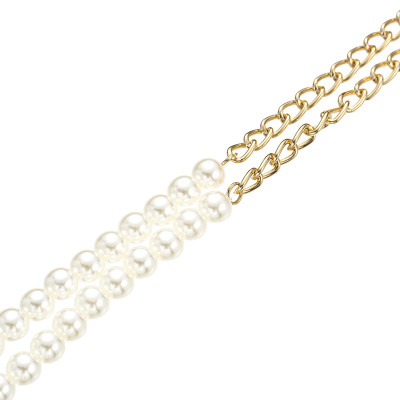 Chain kính chuỗi dây ngọc trai mix dây chuyền đeo mắt kiếng đeo cổ thời trang nổi bật