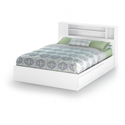 Giường gỗ có ngăn kéo hiện đại SMLIFE Serena