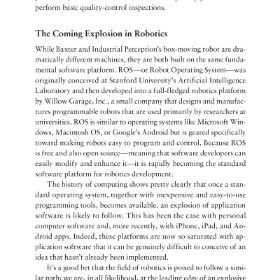 Rise Of The Robots: Technology And The Threat Of A Jobless Future