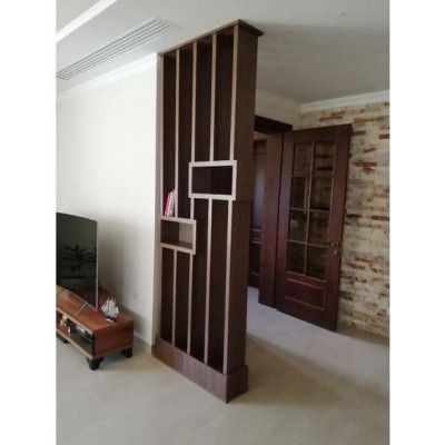 Vách ngăn bằng lam gỗ cho phòng khách VDLK ( giá trên 1 mét vuông ) - Nội thất lắp ráp Viendongadv