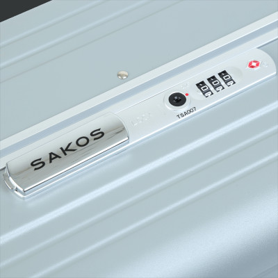 Vali Nhựa Xách Tay Cao Cấp 20 inch SAKOS Mastery - Hàng Chính Hãng