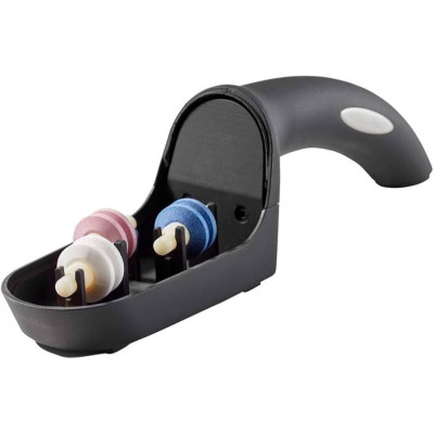 Dụng cụ mài dao 3 bước Scanpan Classic 92700100, đá mài bằng gốm, đế cao su chống trơn trượt