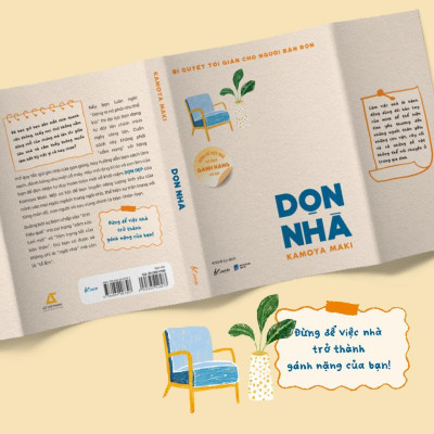 Sách - Dọn Nhà - Đừng Để Việc Nhà Trở Thành Gánh Nặng Của Bạn - AZ Việt Nam