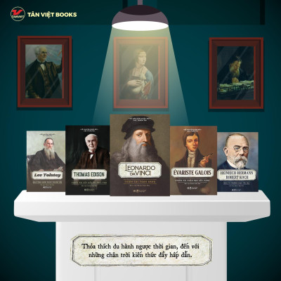 Sách - Lev Tolstoy - Nhà Văn Hiện Thực Thiên Tài - Kể Chuyện Cuộc Đời Các Thiên Tài - Tân Việt Books