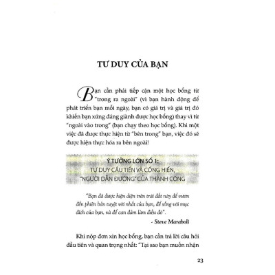 9 Tư Duy Nền Tảng Giúp Bạn Chinh Phục Mục Tiêu(PN)