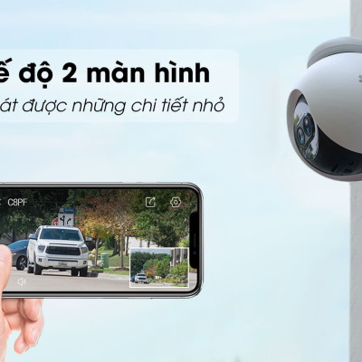 Camera IP wifi xoay 360 độ ngoài trời Ezviz C8C C8W C8PF -  Hàng chính hãng