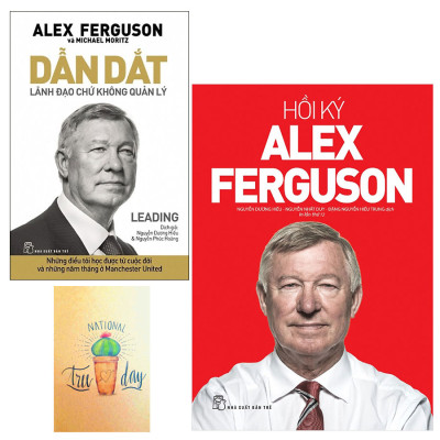 Combo Hồi Ký Alex Ferguson + Dẫn Dắt - Lãnh Đạo Chứ Không Quản Lý
