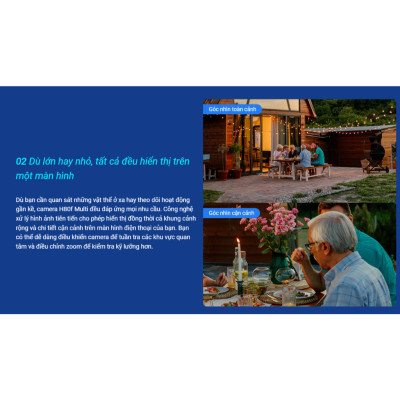 Camera WiFi EZVIZ H80F 3 ống kính 2K 4MP siêu nét cả ngày lẫn đêm, có màu đêm, AI phát hiện người - Hàng chính hãng