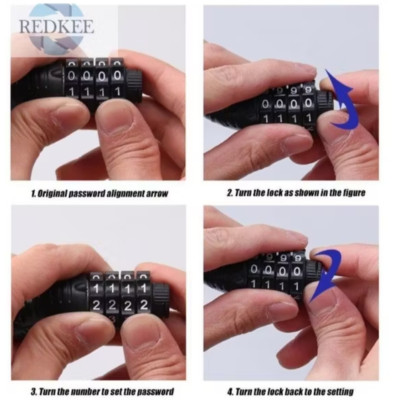 BỘ KHÓA SỐ KHÓA DÂY MẬT KHẨU CAO AN TOÀN CHO MỌI GIA ĐÌNH