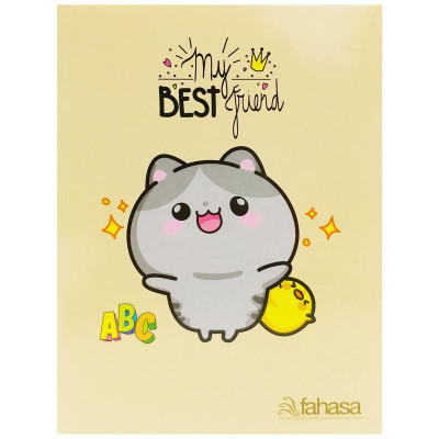 Combo 5 Tập Học Sinh My Best Friend - 4 Ô Ly 48 Trang 120gsm - Fahasa 5341 (Mẫu Bìa Giao Ngẫu Nhiên)