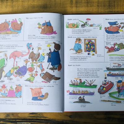 Sách từ điển anh việt ricshards scarry minh hoạ bằng hình ảnh -  bìa cứng, in màu