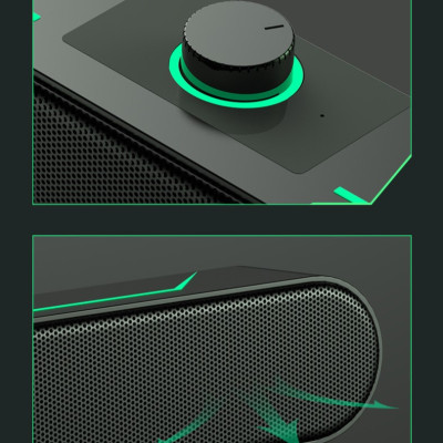 Loa Máy Tính Nghe Nhạc Âm Thanh Chất Lượng Tốt, Kết Nối Có Dây, Dùng Cho PC, Máy Tính Bàn, Laptop - Hàng Chính Hãng