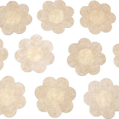 Bộ 10 Miếng Dán Nhũ Hoa Vải (mẫu ngẫu nhiên)