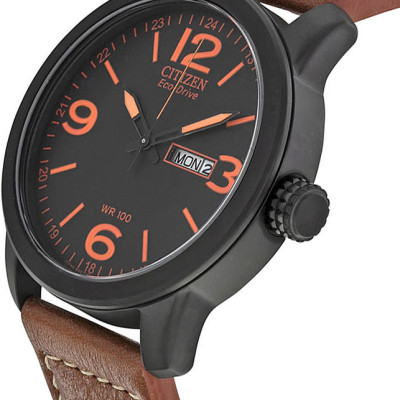 Đồng Hồ Nam Citizen Dây Da BM8475-26E - Mặt Đen