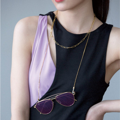 Dây kính phụ kiện đeo kính thời trang idol hot face thần tượng giới trẻ sành điệu dây chuyền vòng cổ 2 trong 1