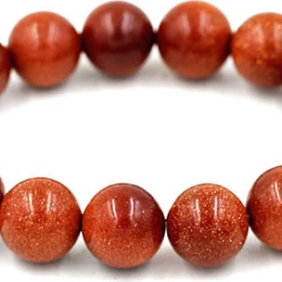 Vòng tay chuỗi hạt đá kim sa 10 ly 20 hạt