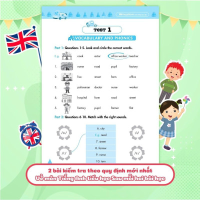 Sách - Big 4 Bộ Đề Tự Kiểm Tra 4 Kỹ Năng Nghe - Nói - Đọc - Viết Cơ Bản Và Nâng Cao Tiếng Anh Lớp 4 - Combo 2 Tập - Megabook