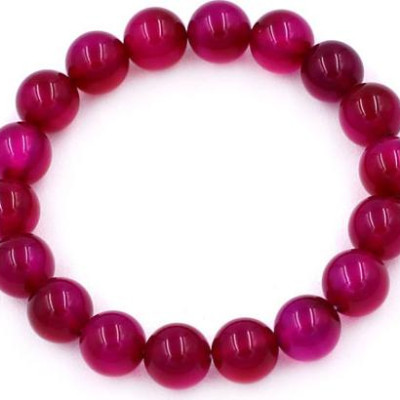 Vòng tay Thạch Anh Huyết Dụ Size 10 ly - hợp mệnh Hỏa, mệnh Thổ, size vừa