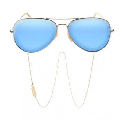 Chain glasses dây đeo gọng kính mix chain chuỗi hạt bi titan không gỉ phong cách ÂU Mỹ dây chuyền giữ airpod chống rơi