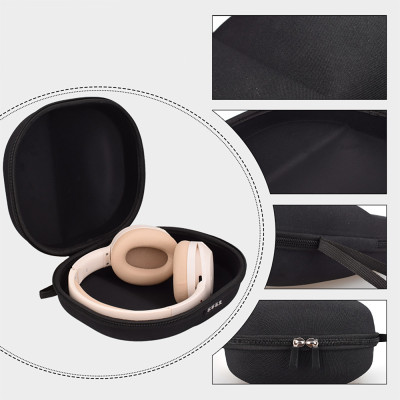 Túi hộp chống sốc khung cứng đựng tai nghe chụp tai loại lớn airpods max chống thấm chống trầy xước có quai xách treo - Hàng chính hãng