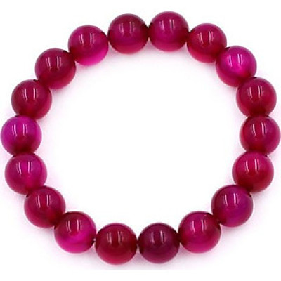 Vòng tay Thạch Anh Huyết Dụ Size 10 ly - hợp mệnh Hỏa, mệnh Thổ, size vừa