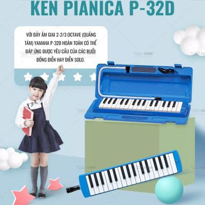 Kèn Thổi Pianica 32 phím đàn Yamaha P-32D