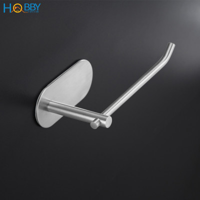 Kệ treo cuộn giấy vệ sinh inox 304 dán tường Hobby Home Decor G8