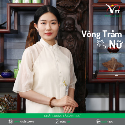 Vòng Trầm Hương Thiên Nhiên Màu Chocolate Hiếm Gặp - Dành Cho Nam Và Nữ- Mùi Thơm Đặc Biệt