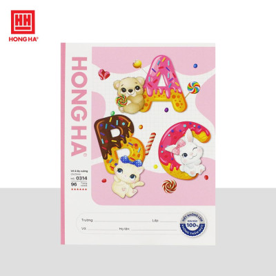 HH - Tập 96Tr Class Abc, 4 Ô Ly Vuông, Đl:100/90-92 (5Q/Lốc)