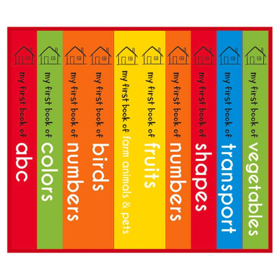 My First Library : Boxset of 10 Board Books for Kids
