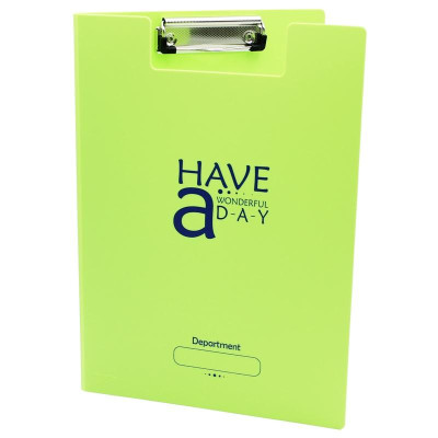 Bìa Trình Ký Đôi - Flexoffice FO-CB03 - Màu Xanh Lá