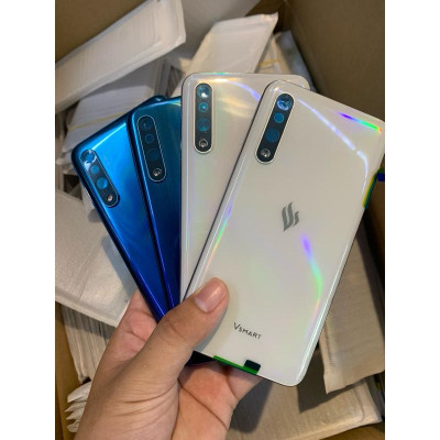 Vỏ lưng sau VSmart Live V620 [ Sẵn 2 màu xanh và Trắng] Kèm Vành Kính Cam Và Khay Sim