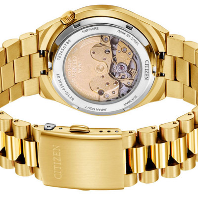 Đồng Hồ Nam Citizen Tsuyosa Dây Thép Không Gỉ Máy Cơ-Automatic NJ0153-82X - Mặt Đỏ (Sapphire)