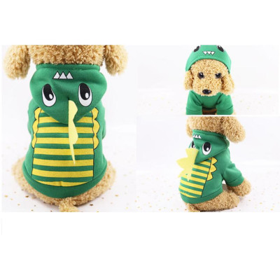 Quần áo cho Chó Mèo có mũ , 2 chân  - Quần áo thú cưng hình con vật dễ thương