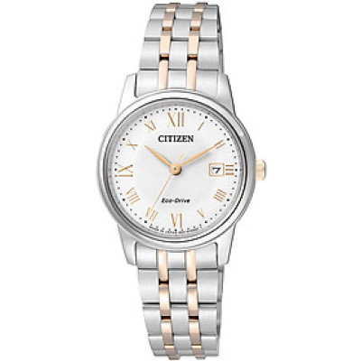 Đồng Hồ Nữ Citizen Dây Thép Không Gỉ EW2314-58A - Mặt Trắng (Sapphire)