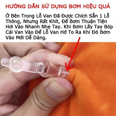 (Tặng Kèm Bơm Tay) Gối Bơm Hơi Tình Nhân Bằng Pvc Dành Cho Cặp Đôi Chơi Game, Ghế Bơm Hơi Tình Yêu Đệm Hông Bền Dày