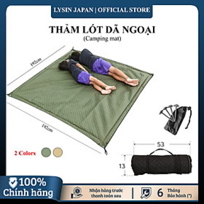 Lysin - thảm lót dã ngoại ngoài trời camping cắm trại du lịch, picnic, ngăn côn trùng, ngăn dị vật, chắn gió