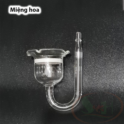 Đầu sủi co2 mịn thủy tinh OEM hòa tan trộn co2 diffuser nhuyễn bể thủy sinh cá tép cảnh