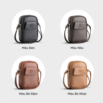 Túi Lata ( Thời trang nữ đựng điện thoại mini - Túi đeo chéo da HN118 )