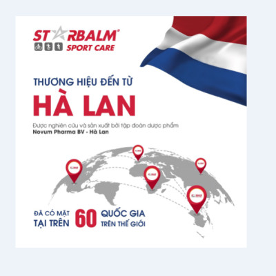 Kem xoa bóp làm nóng starbalm