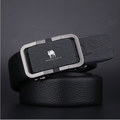 Thắt lưng nam da bò nguyên chất mặt khóa tự động hợp kim cao cấp