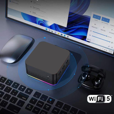 Máy Tính Siêu Nhỏ Ultra Mini T9 PLUS - Intel thế hệ 12 Twin Lake N150 - Hỗ Trợ Xuất Hình 4K 60hz hàng nhập khẩu