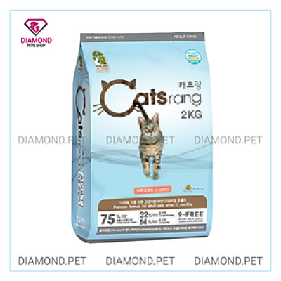 (1.5kg/2kg) Catsrang Adult - Thức ăn hạt cho Mèo Trưởng Thành (trên 12 tháng tuổi) nhập khẩu Hàn Quốc
