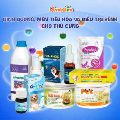 Vemedim Boost IMMU for dog gel dinh dưỡng cho chó, chứa tảo biển cung cấp khoáng và beta glucan tăng đề kháng, tuýp 60g