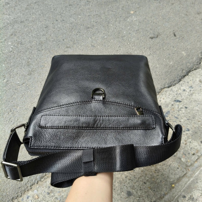 Túi đeo chéo nam da bò cao cấp BHM8313 Bền đẹp không bong tróc, đứt gãy